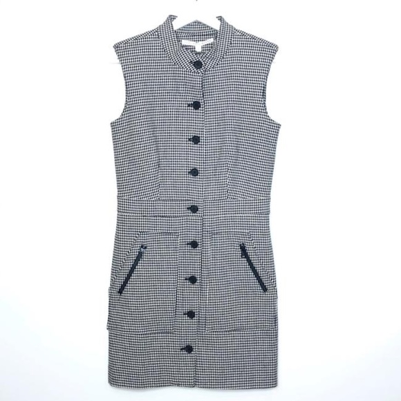 Veronica Beard Houndstooth Leigh Dress - Picture 3 of 6